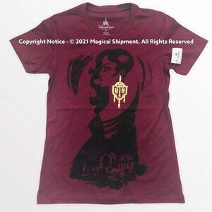 Disney Parks - Tower Of Terror Lady - Burgundy Shirt for Women